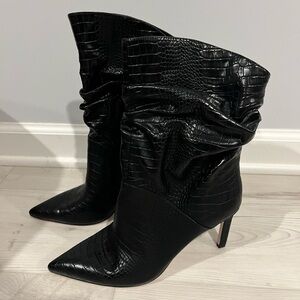 Jessica Simpson Croc Booties